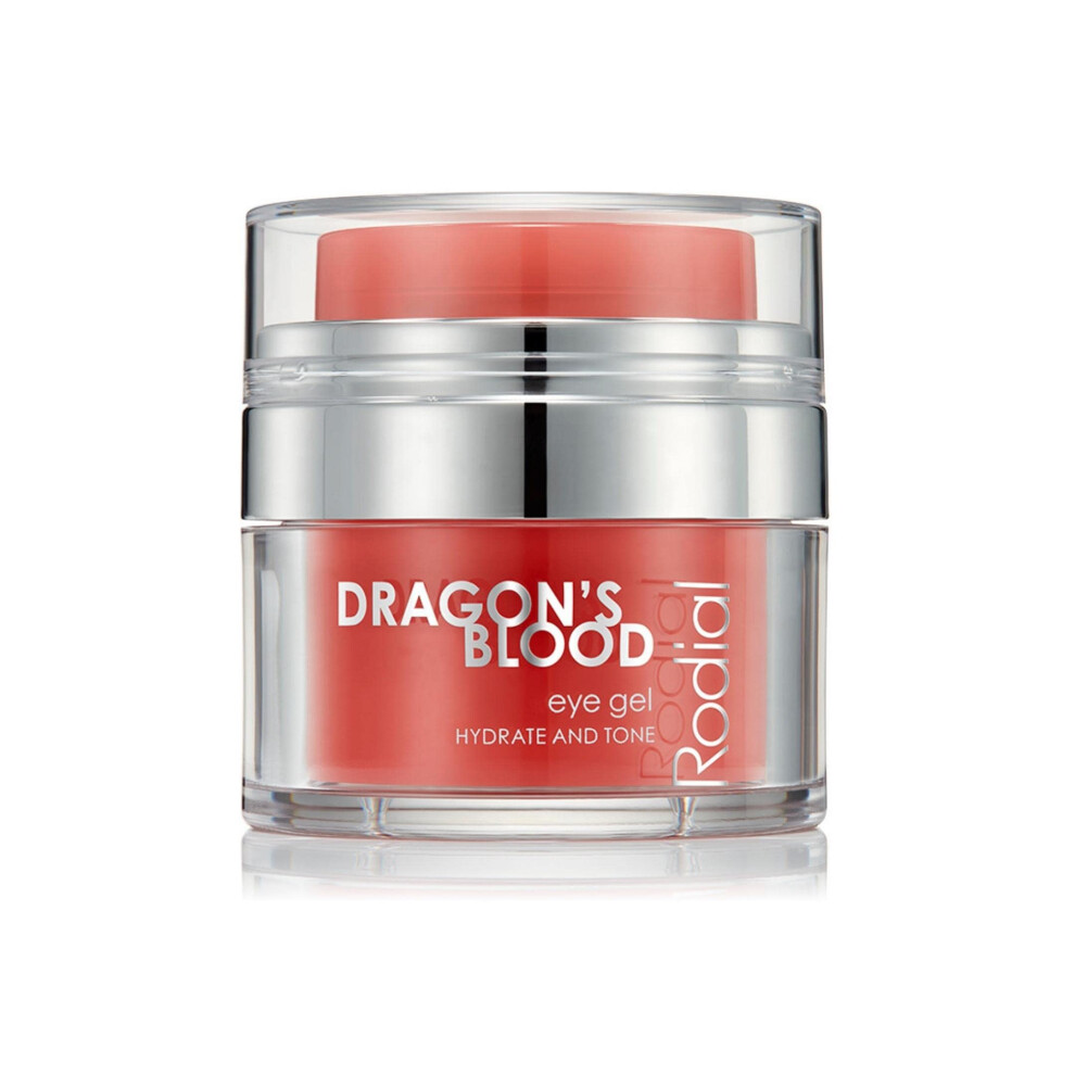 Rodial Dragon's Blood Eye Gel 0.5fl.oz  Eye Cream Hyaluronic Acid to Help with Dehydrated Skin for a Refined  Smoother Surface  Brightens the Eye Area