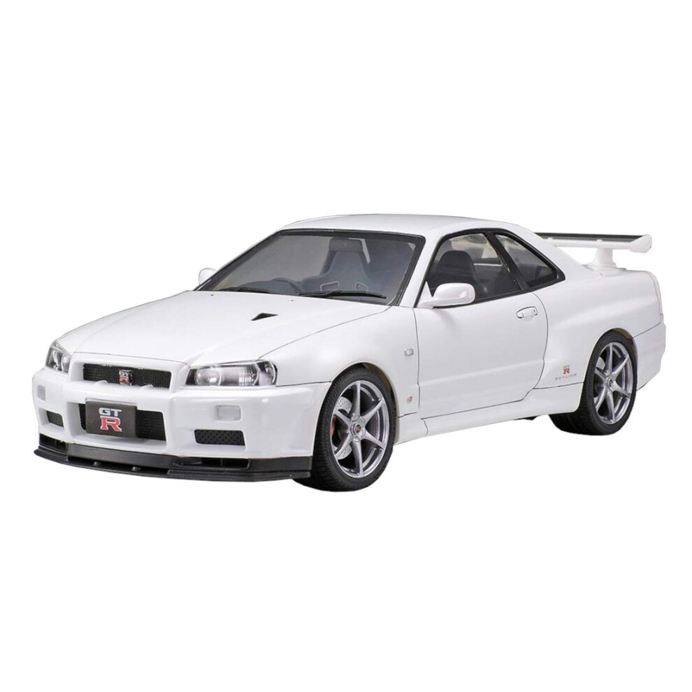 Tamiya Nissan Skyline GT-R R34 V-Spec II 1/24 Scale Model Kit 24258