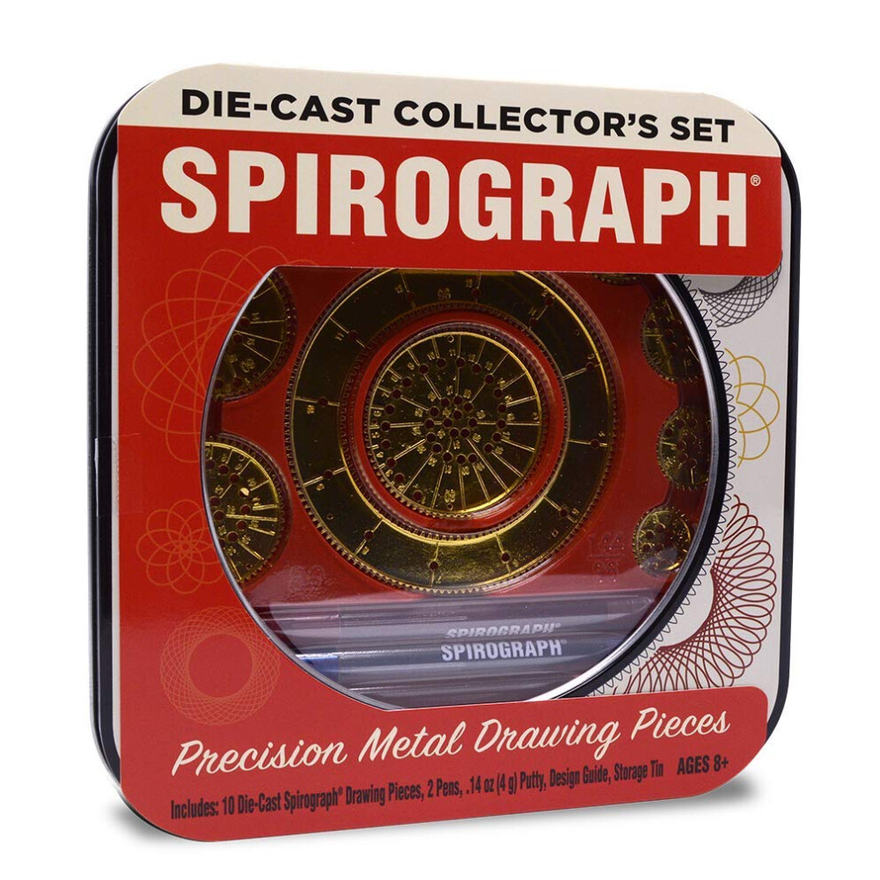 Spirograph Die-cast Collectors Set  Multi  14 piece (1021RZ)