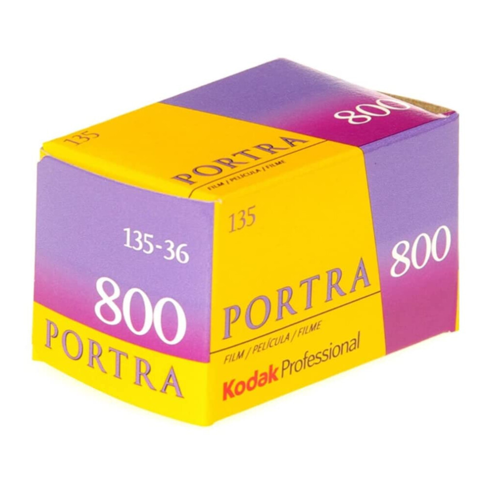 Kodak Professional PORTA (ISO)800  135-36  CAT 145 1855  Process C-41  36 EXP. 24mm x 36mm