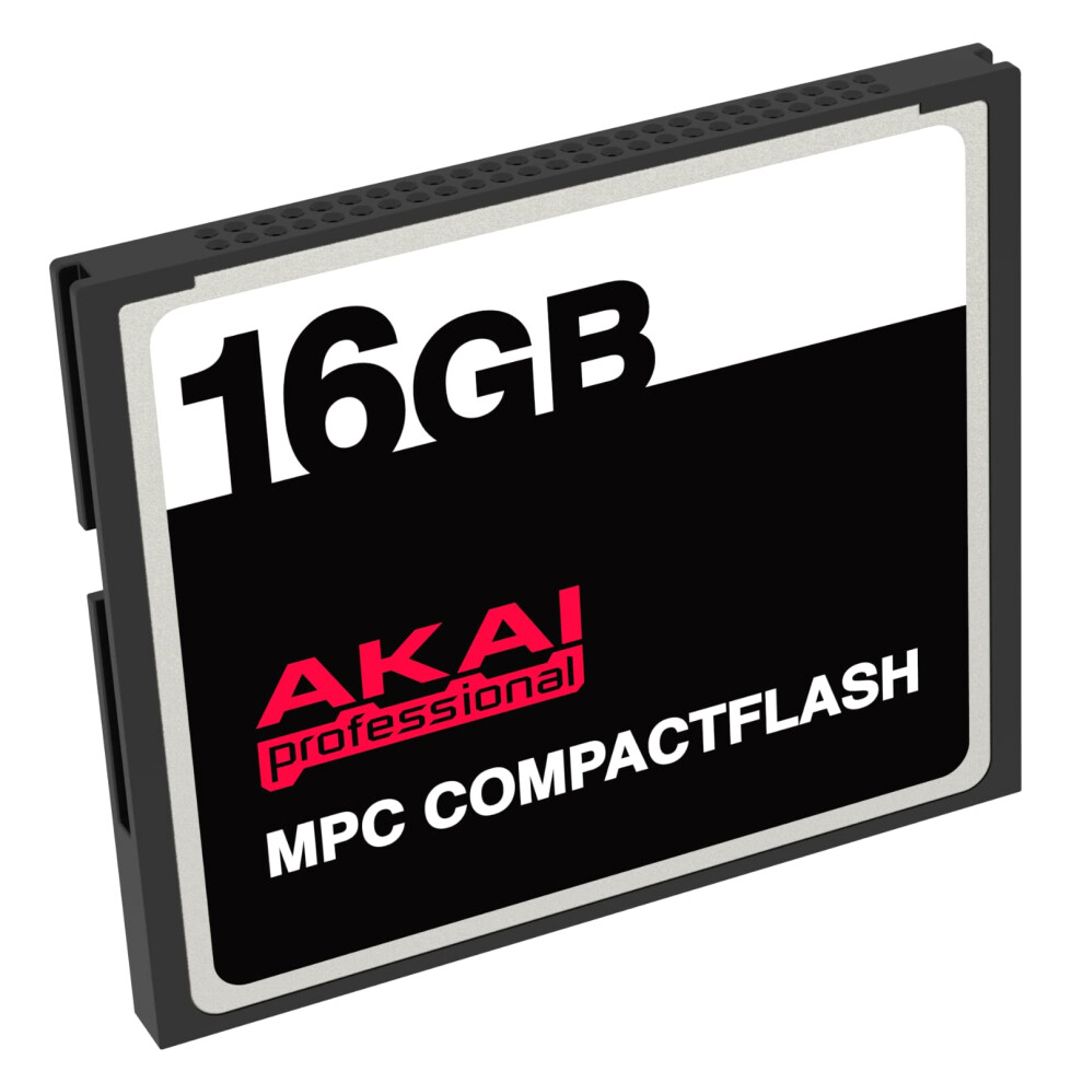 AKAI 16GB CompactFlash CF Memory Card for MPC 500  MPC 1000  MPC 2500  and More  Compact Flash Card for Keyboards and Recording Devices  MPC Memory Ca