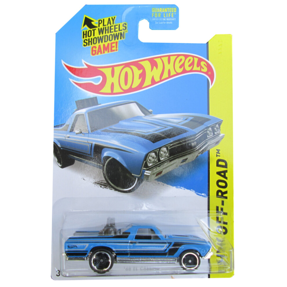 Hot Wheels 2015 HW Off-Road '68 El Camino 122/250  Blue