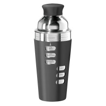 Ogi cadran une boisson Cocktail Shaker-23 oz en acier inoxydable Shaker 8 recettes Le couvercle en acier inoxydable a integre la crepine melangeu