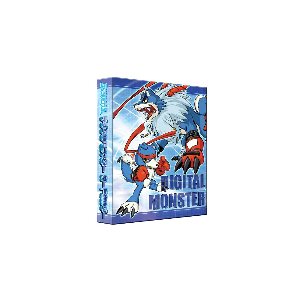 Digimon Collectible Card Game Carddass 4 Pocket Binder Portfolio Digital Monster Japanese