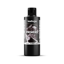 Vallejo Black Primer Acry-Poly 200ml Paint