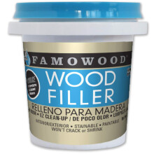FamoWood 40042118 Latex Wood Filler - 1/4 Pint Fir/Maple