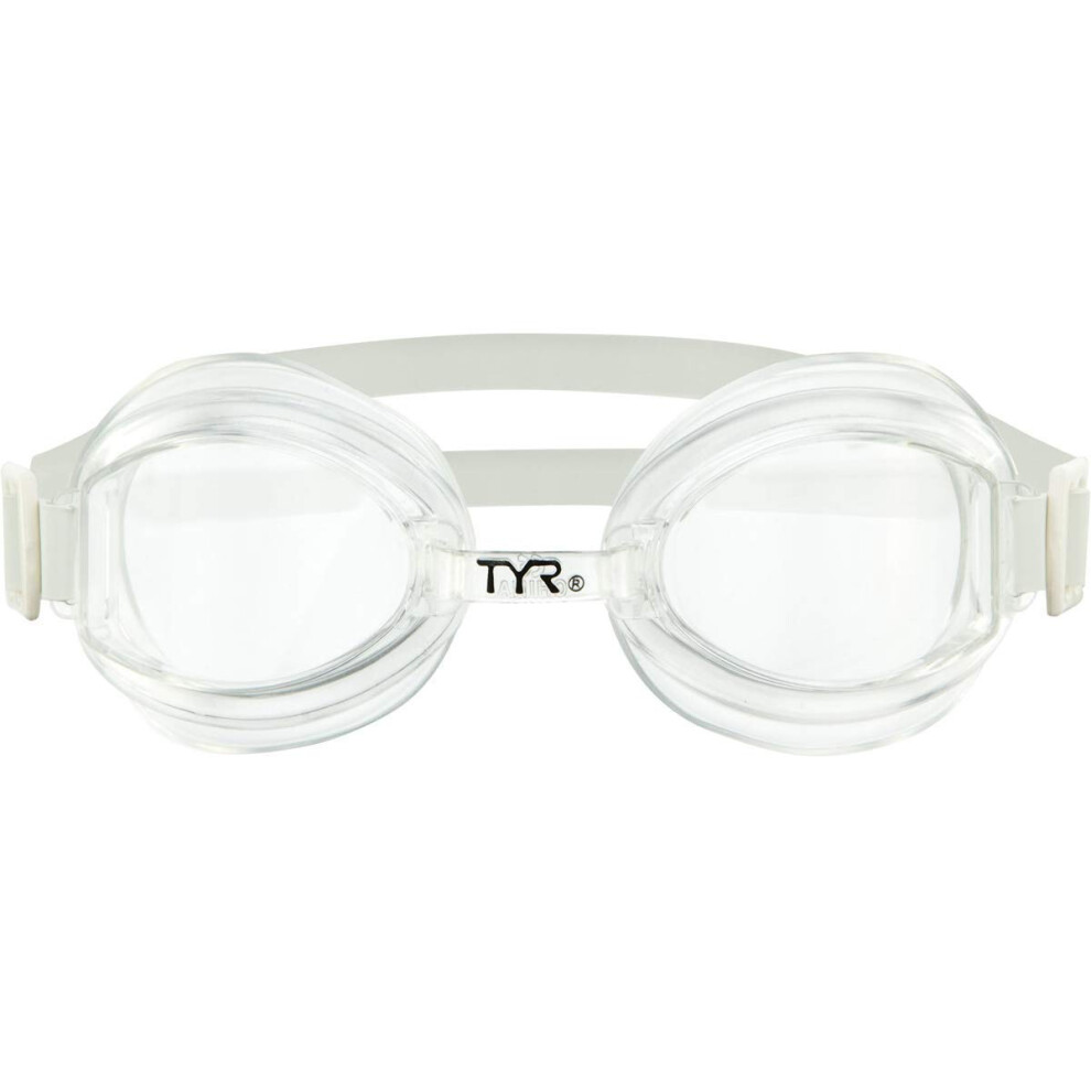 TYR Racetech Performance Goggle (Clear)  7.2 x 2.8 x 2.2 inches