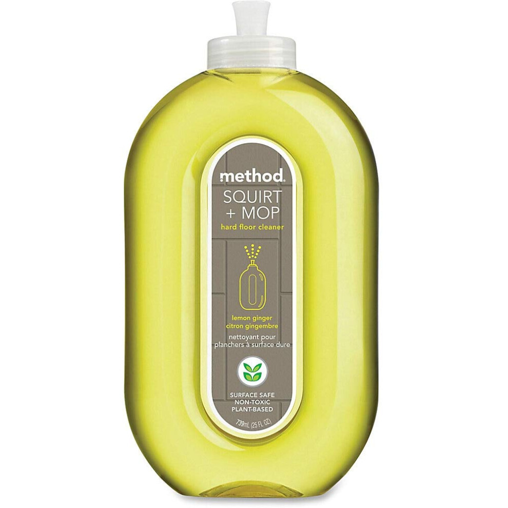 Method 25OZ Lemon Ginger Floor Cleaner  25 Fl Oz (Pack of 1)