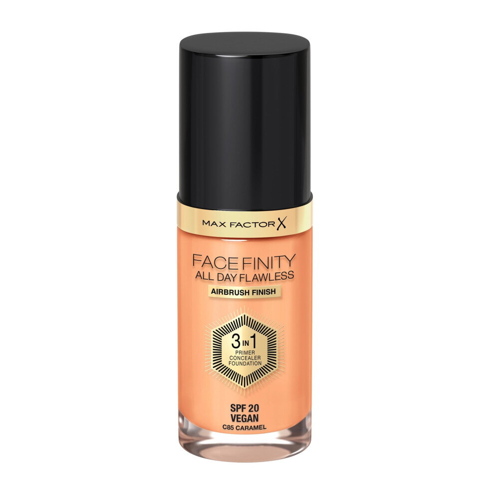 Max Factor Facefinity All Day Flawless 3 In 1 Foundation SPF 20  No. 85 Caramel (81377984)