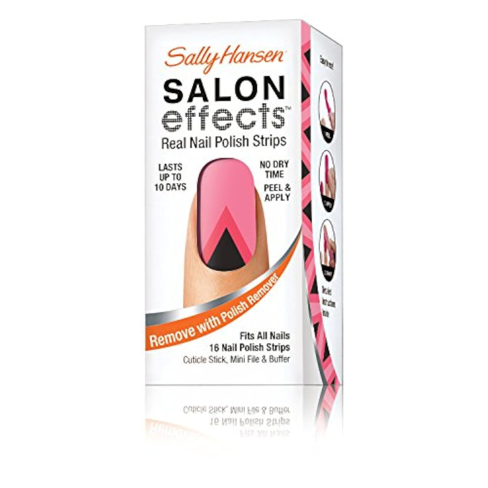 Sally Hansen Salon Effects Real Nail Polish Strips  Get The Point  16 Count