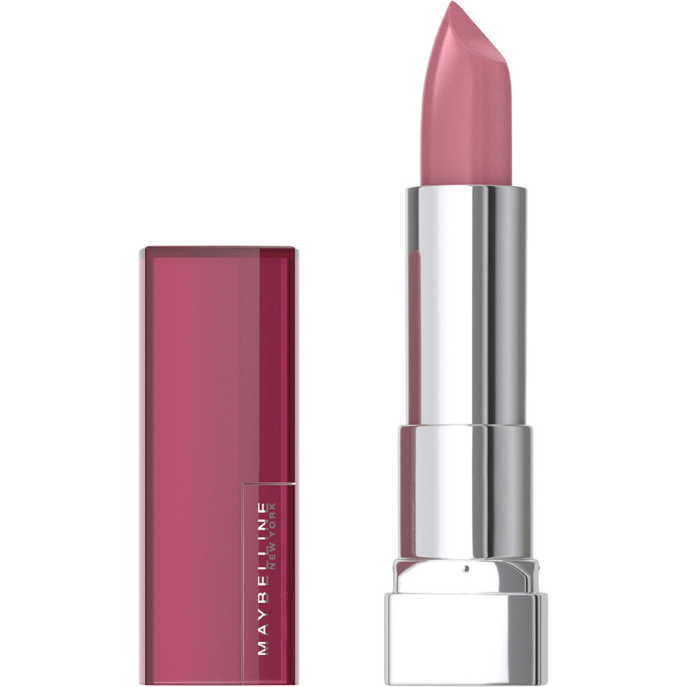 Maybelline Color Sensational Lipstick  Lip Makeup  Cream Finish  Hydrating Lipstick  Romantic Rose  Pink  1 Count