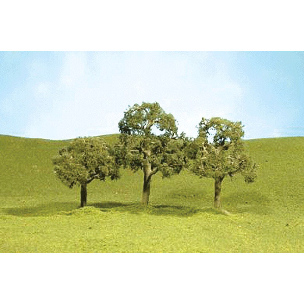 Bachmann Trains - SCENE SCAPES - 2""- 2"" WALNUT TREES (4 per box) - N Scale