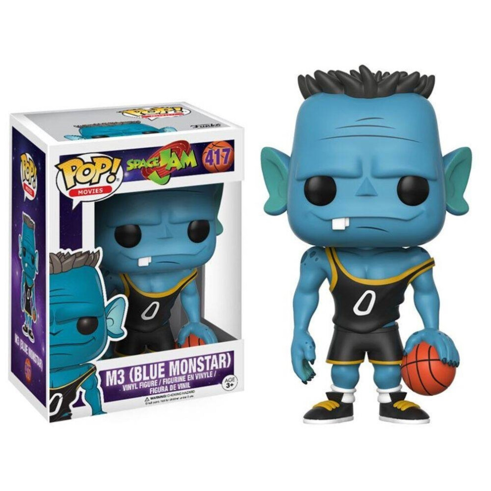 Funko POP Movies Space Jam M3 (Blue Monstar) Action Figure