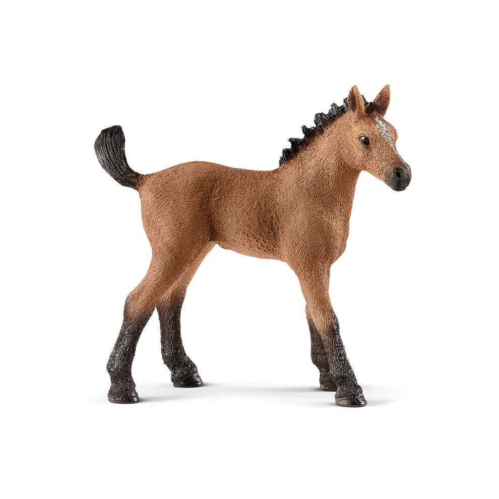 Schleich Horse Club  Animal Figurine  Horse Toys for Girls and Boys 5-12 Years Old  Quarter Horse Foal  Ages 5+