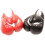 Rote Ecke VS. Black Corner 16oz Boxhandschuhe-Set 1