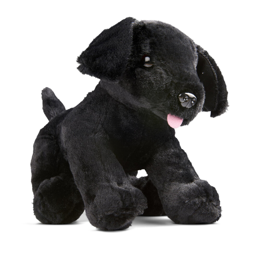 Melissa & Doug Benson Black Lab - Stuffed Animal Puppy Dog - Extra Large  Plush  Black Dog For Ages 3+