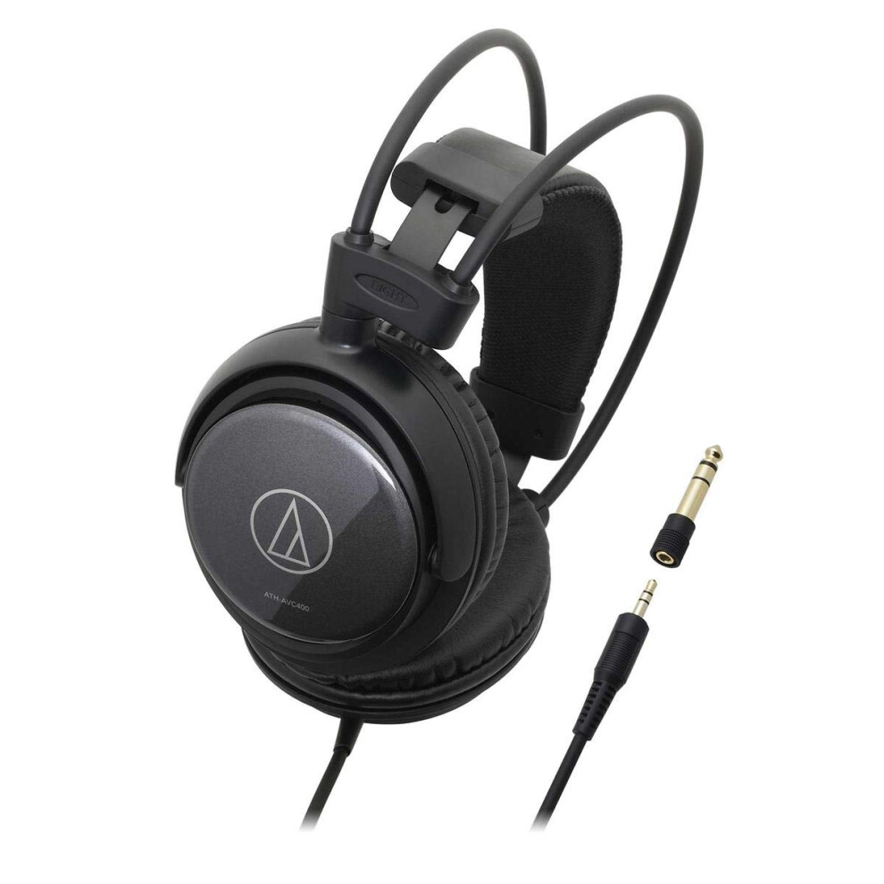 Audio-Technica ATH-AVC400 SonicPro Over-Ear Headphones Black