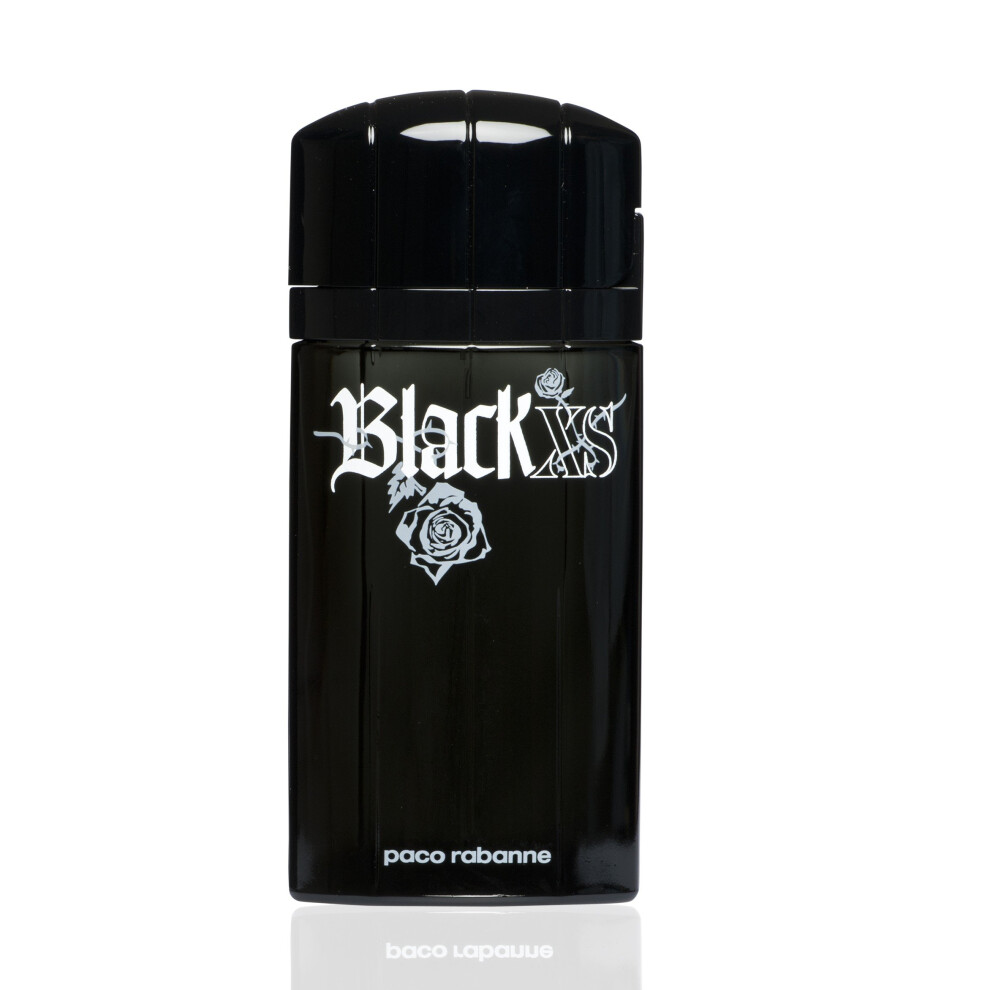 Black XS by Paco Rabanne for Men 3.4 oz Eau de Toilette Spray