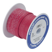 Ancor 113505 Tinned Copper Battery Cable  4 AWG (19mm2)  Red - 50ft