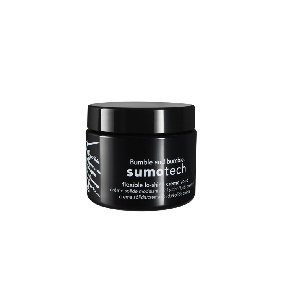 Bumble and bumble Sumotech Flexible Hold Cream Solid | Pliable Texture  Flexible Hold + Lo-shine Finish | Wavy  Straight  1.5 oz.