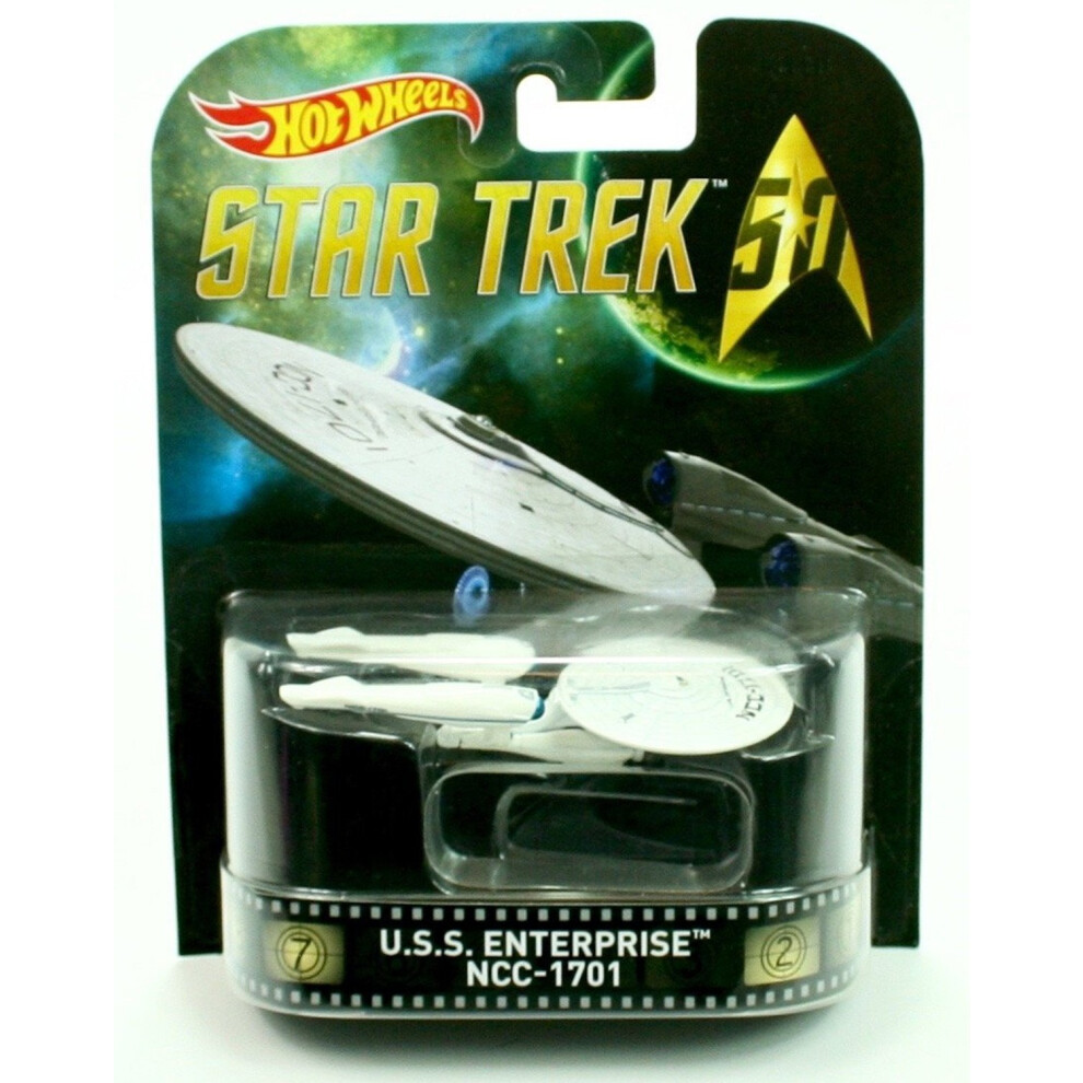 Hot Wheels Star Trek U.S.S. Enterprise NCC-1701 Retro