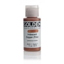 Culori de artist auriu vopsea fluida acrilica 1 uncie-iridescent de cupru