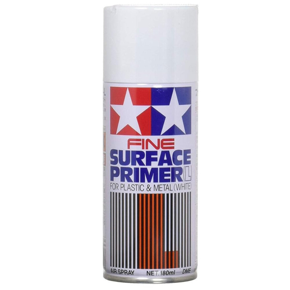 Tamiya America  Inc Primer White 180ml  TAM87044