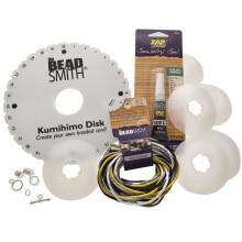 ?? ??t e?????s?? Beadsmith Kumihimo - ?e???a????e? a?t??????t? d?s??, ?as????a, ???d??? ?a? ?d???e? & s??d?a - ?ap????? t???? p?e???at?? - Set ??a a??