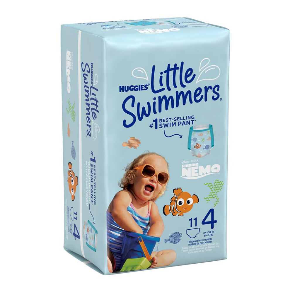 Huggies Little Swimmers Disposable Swimpants  Size M (24-34 lb)  11 ct