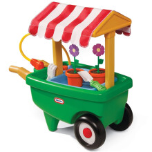 Little Tikes 2-i-1 Trädgårdsvagn och Skottkärra