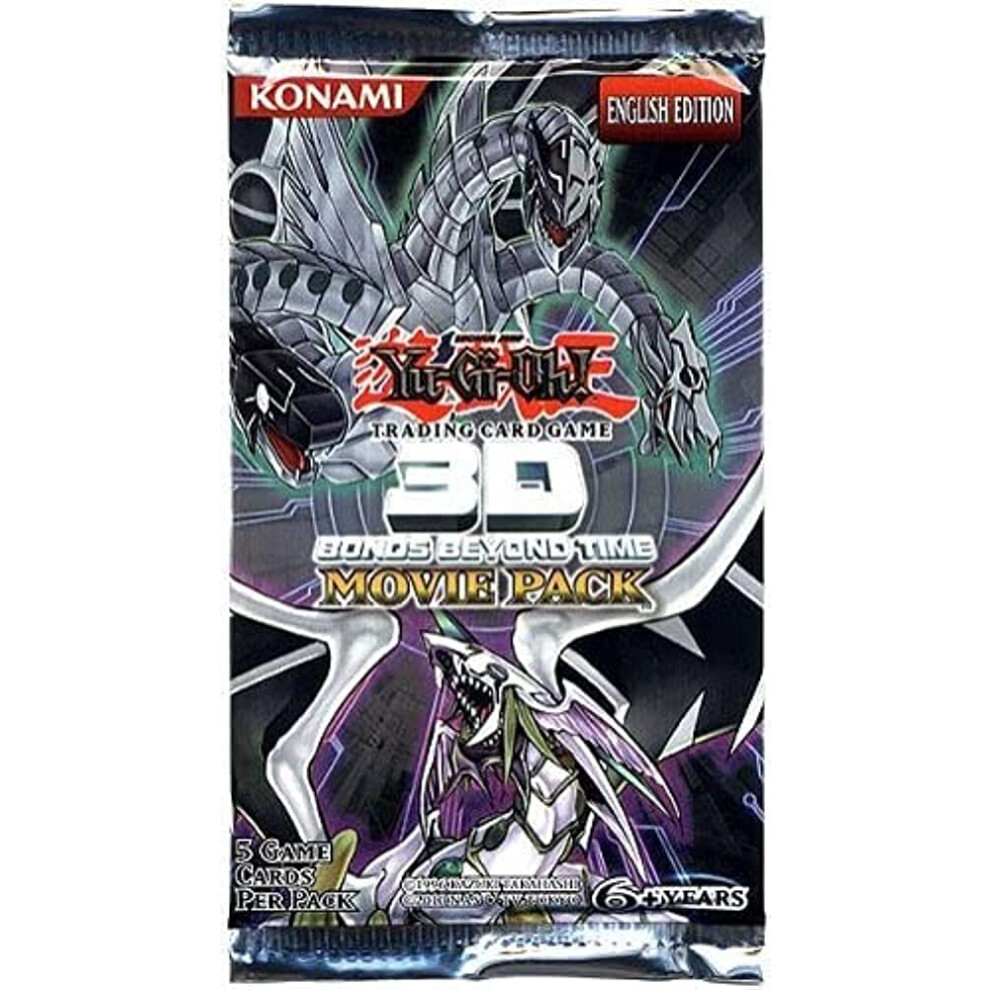 YU-GI-OH! YuGiOh 3D Movie Bonds Beyond Time Booster Pack ( 5 Cards )