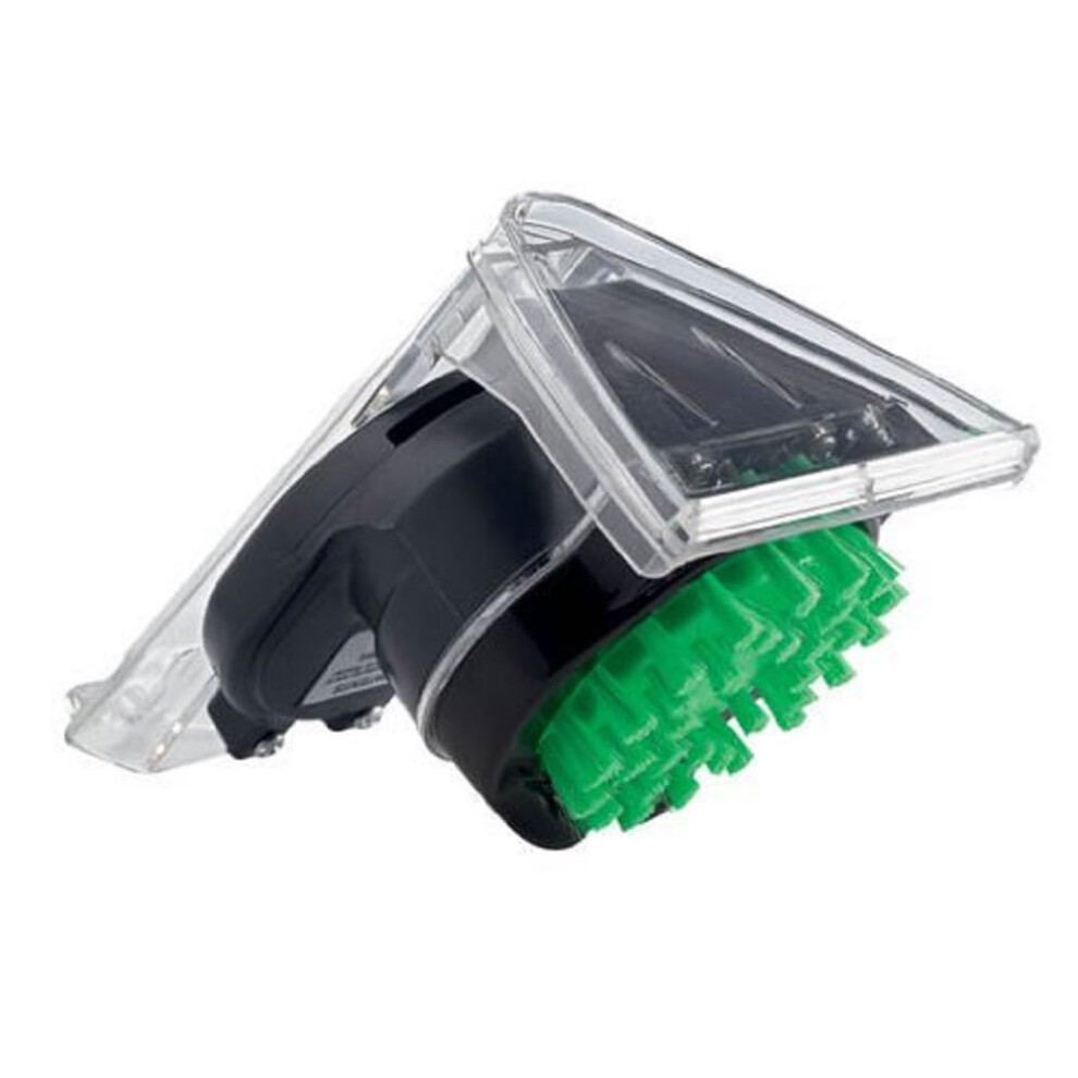 Hoover SpinScrub Stain Remover Hand Tool  Vacuum Powered Brush Attachment  Upholstery and Stair Cleaner  FH01000 Green/Black