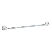 Gatco 5281 24-Inch Franciscan Towel Bar Chrome