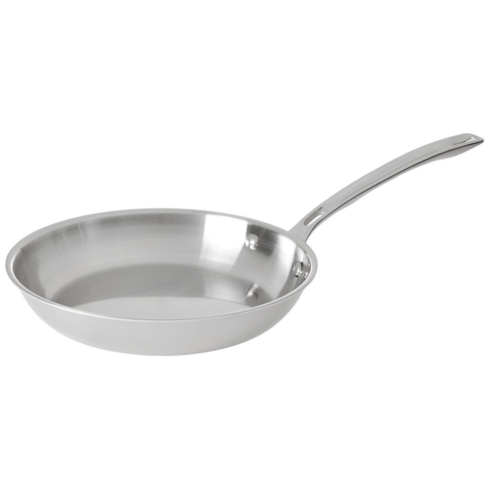 Viking 3-Ply Stainless Steel Fry Pan  10 Inch  Silver