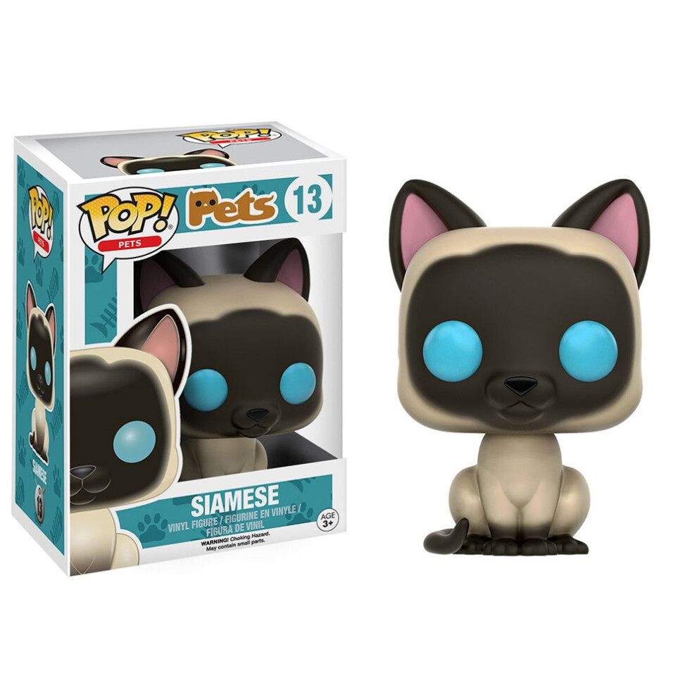 Funko POP Pets: Pets - Siamese Action Figure