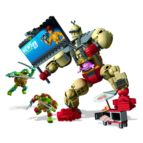 MEGA Mega Bloks TMNT Sammler Krangs Rampage Bausatz