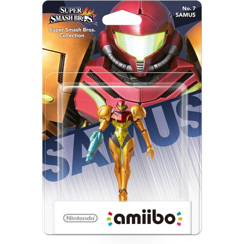 Nintendo Figurine Amiibo - Samus N07 • Sammlung Super Smash Bros. 1