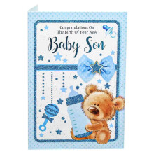 Baby Son Cute Card
