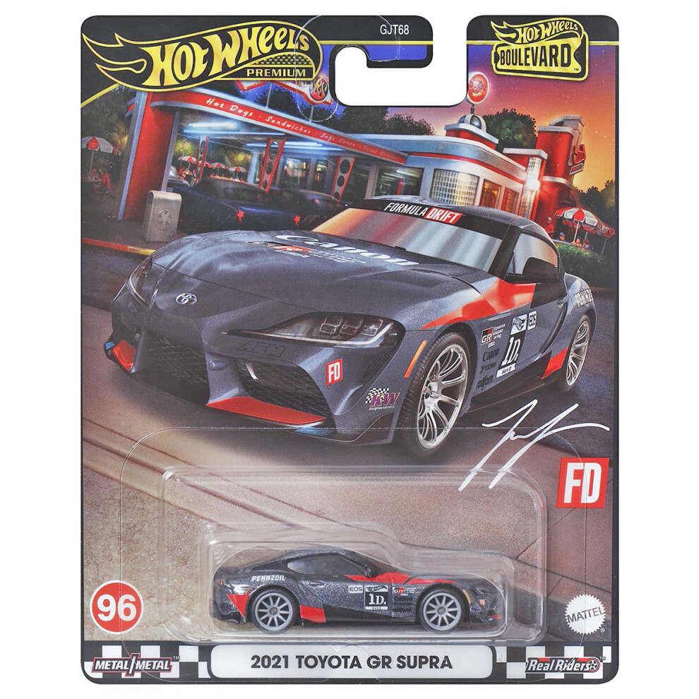 Mattel Hot Wheels Premier Boulevard 96 - 2021 Toyota Gr Supra