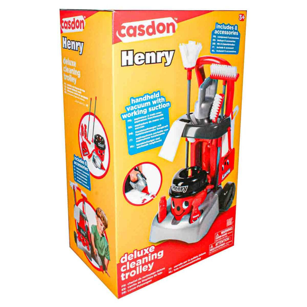 Deluxe Henry Cleaning Trolley