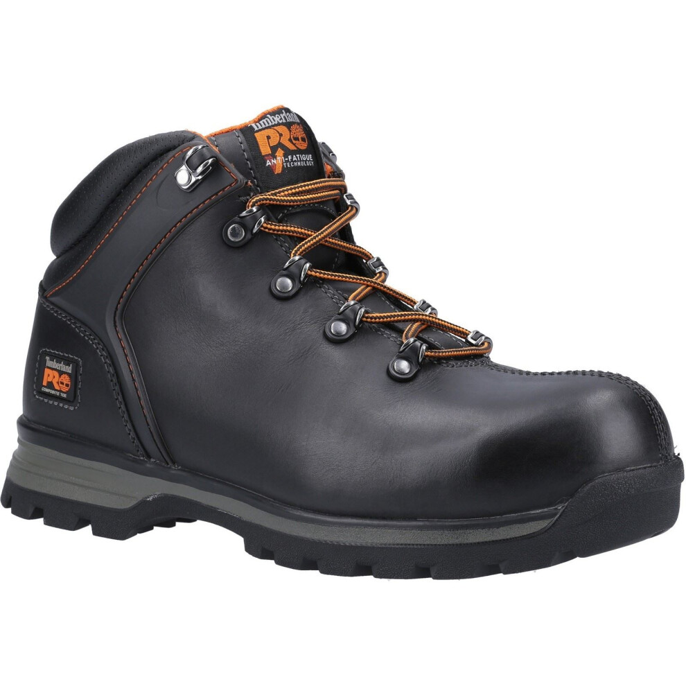 (Black, 6.5 (Adults')) Timberland Pro Splitrock CT XT Leather Black Safety Boots