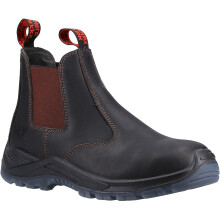 (Brown, 10.5 (Adults')) Hard Yakka Banjo NS Leather Men's Brown Boots