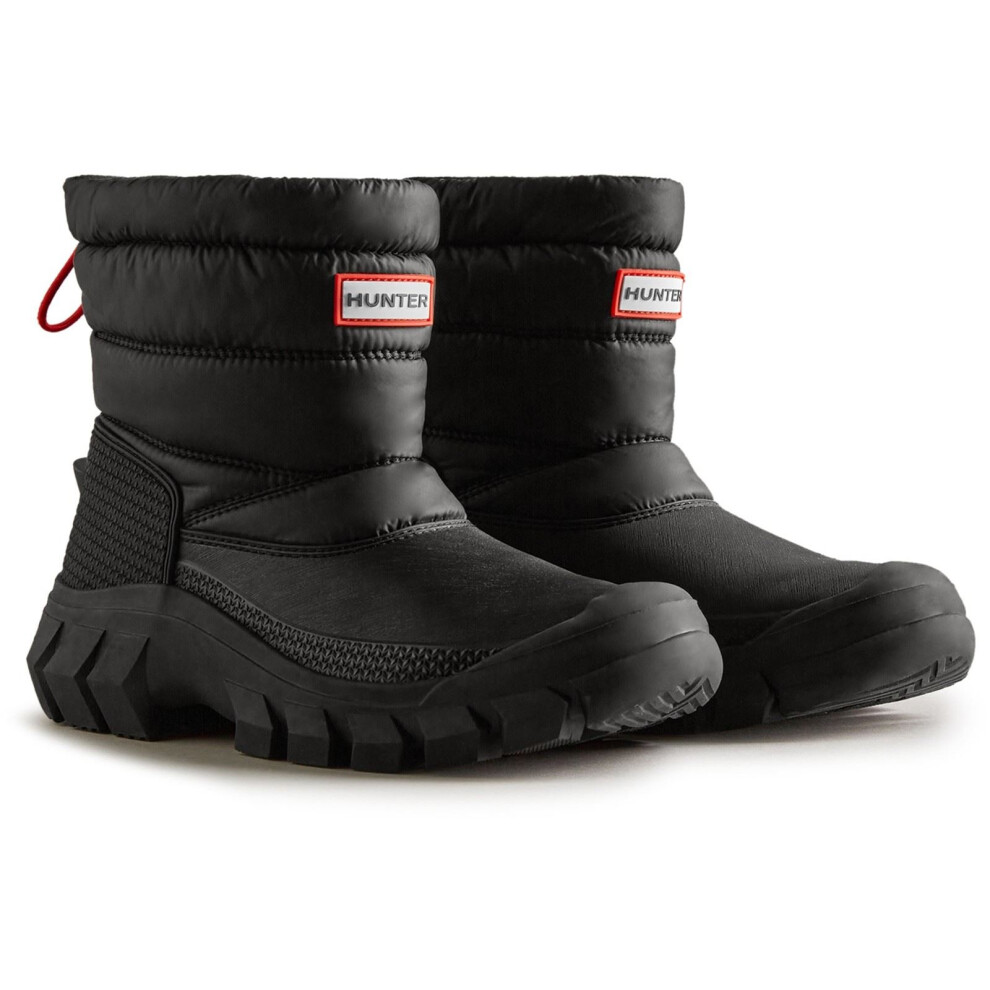 Hunter (, 4 (Adults')) Intrepid Nylon Women's Wellington Boots Black