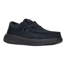 (42) Hey Dude Wally Comf Loafer Schuhe Herren Schwarz