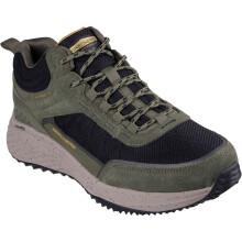 (Green, 7 (Adults')) Skechers Bounder Rse Leather Men's Olive/Black Hiking Boots