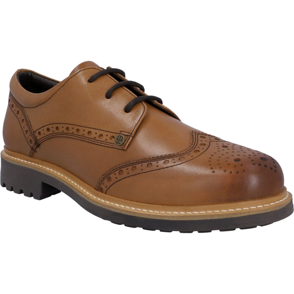 Hunter (Brown, 8 (Adults')) Cawdor Leather Men's Tan Brogues Shoes