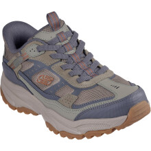 (Green, 7 (Adults')) Skechers Vigor AT Leather Men's Olive/Grey Hiking Boots