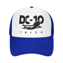 (Black) Punk Unisex Dc10 Ibiza Club Trucker Hat Adult Adjustable Baseball Cap Women Men Sports