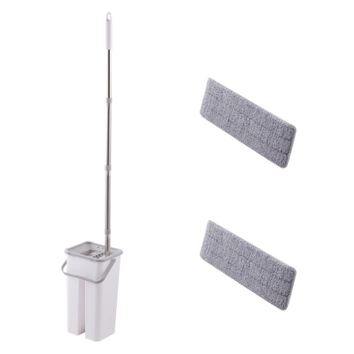 Living And Home Flat Mop and Bucket Set for Floor Cleaning 2