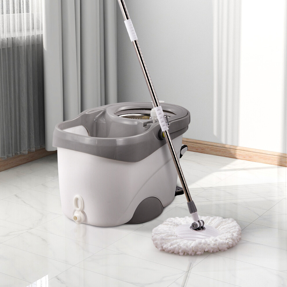 Hands-free Foot-operated Pedal Rotating Cleaning Mop Bucket Set